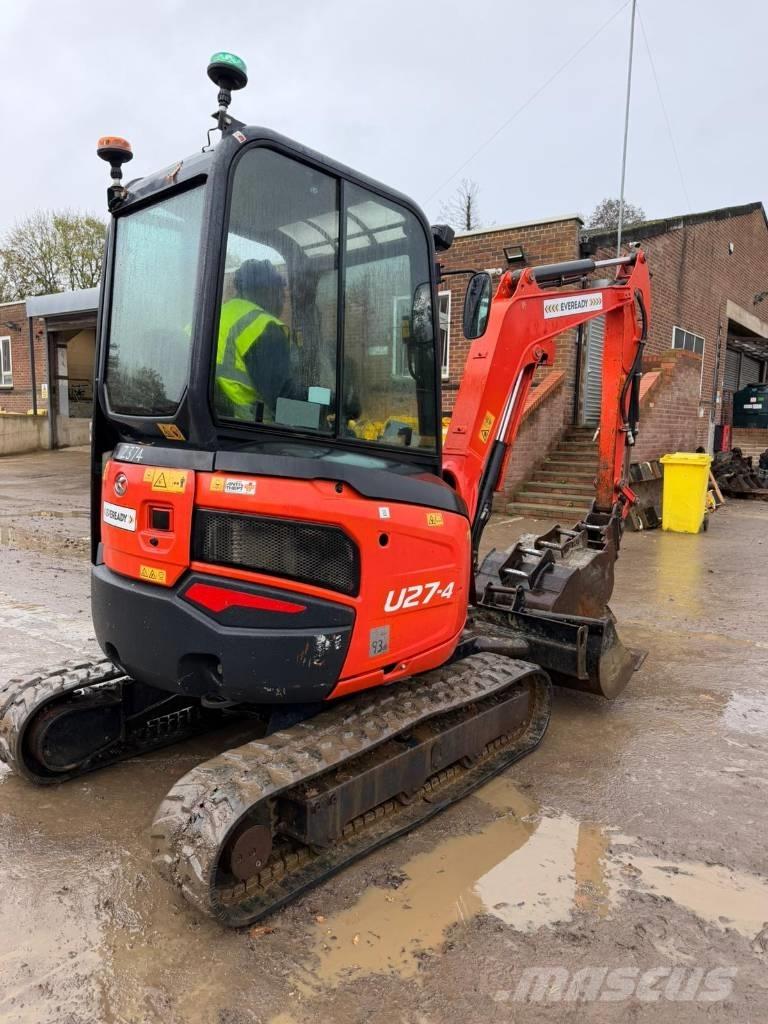 Kubota U 27-4 Mini pelle < 7t