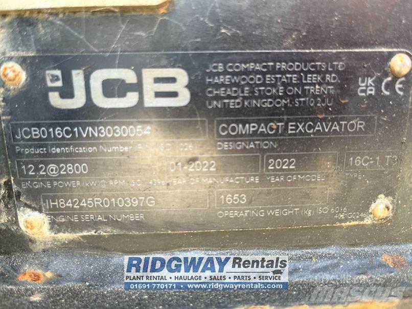 JCB 16 C-1 Mini pelle < 7t