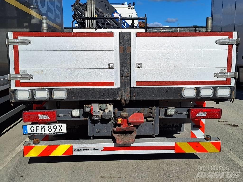 Scania G490 LB8x4*4 Camion plateau ridelle avec grue