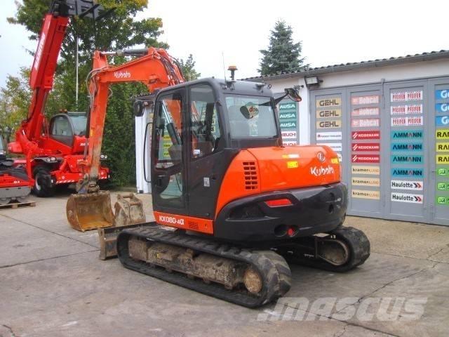 Kubota KX080-4a Pelle sur chenilles