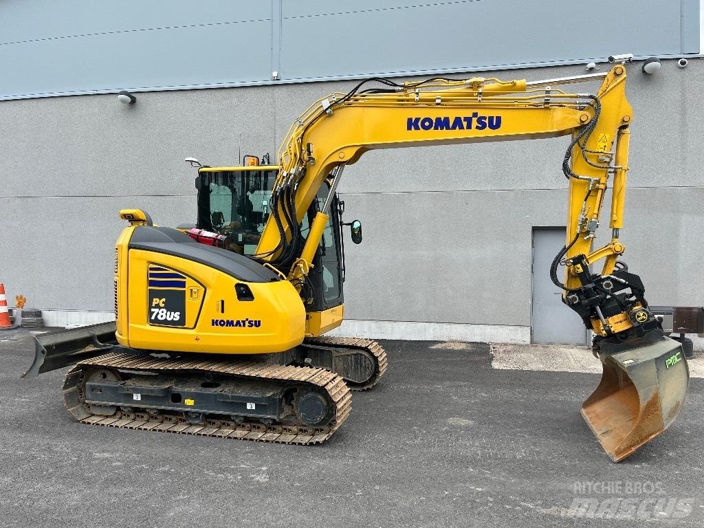 Komatsu Pc78us-11e0 Pelle sur chenilles