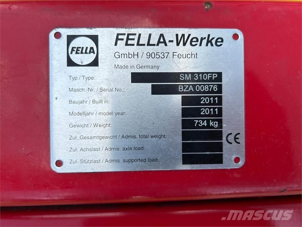 Fella SM 310 FP Faucheuse-conditionneuse