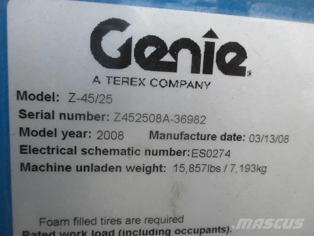 Genie Z 45/25 J DC Nacelles articulées