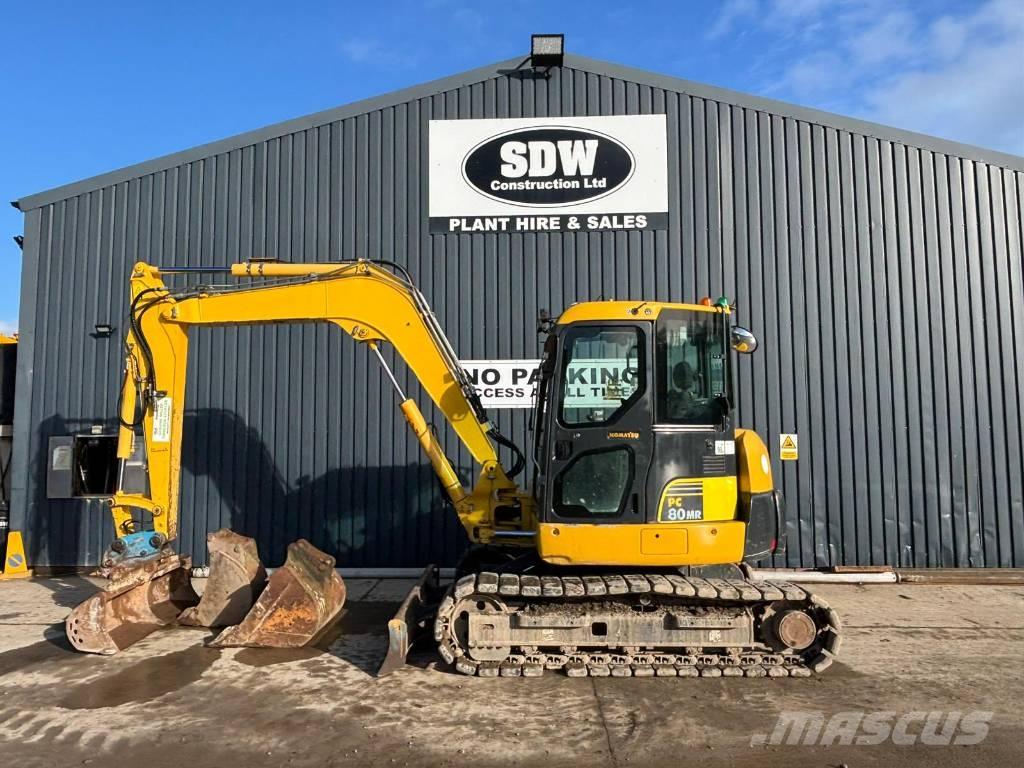 Komatsu PC 80 MR-3 Mini pelle 7t-12t