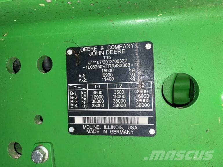 John Deere 6R 250 Tracteur