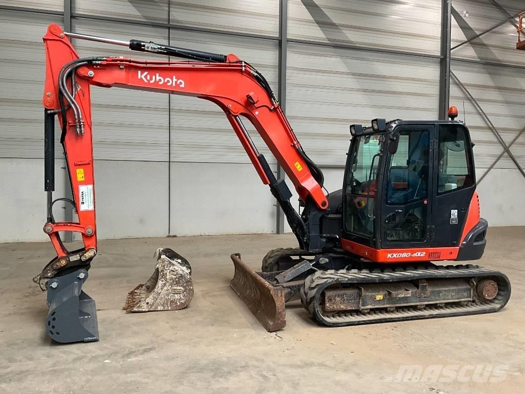 Kubota KX 080-4 A 2 Mini pelle 7t-12t