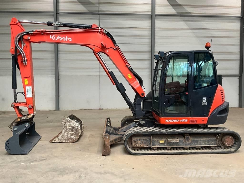 Kubota KX 080-4 A 2 Mini pelle 7t-12t