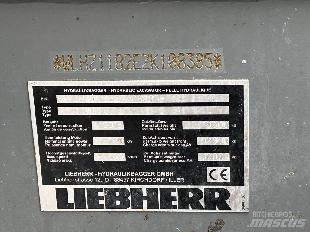 Liebherr A914 / LH18M Manutention - Autres
