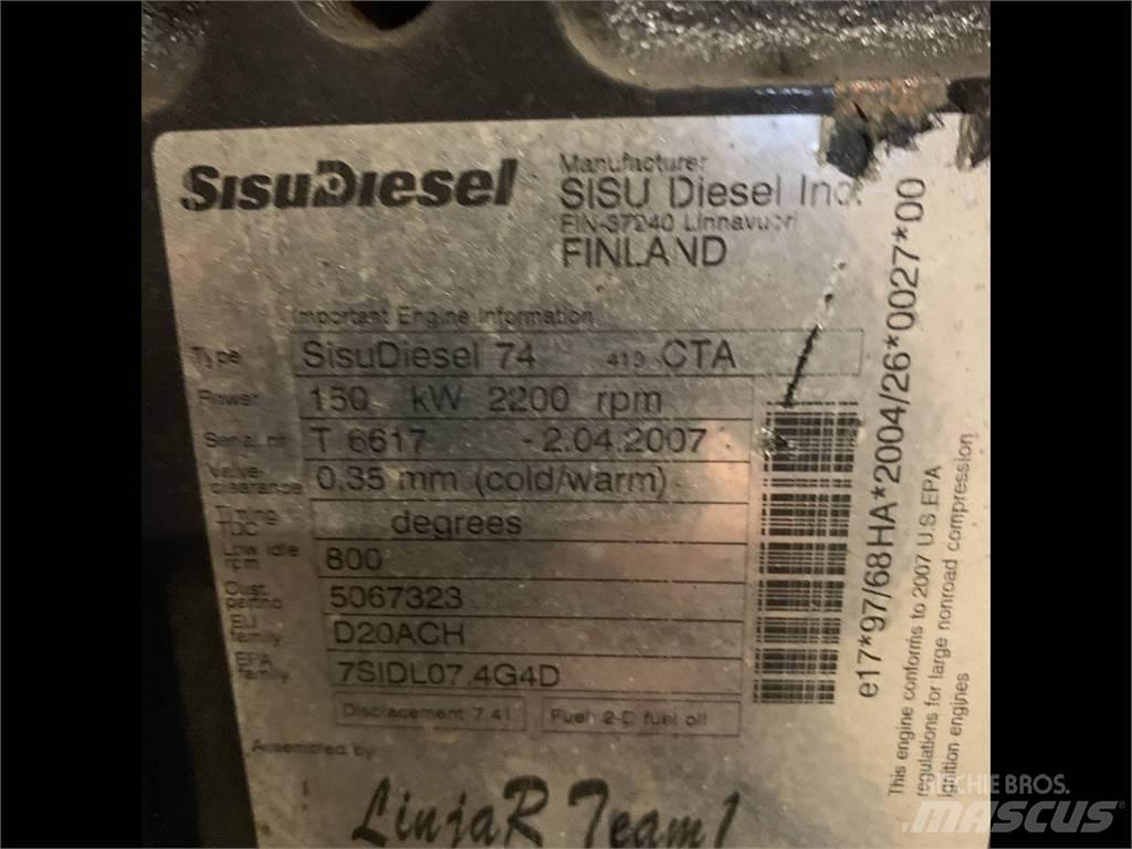 Sisu 74CTA Moteur