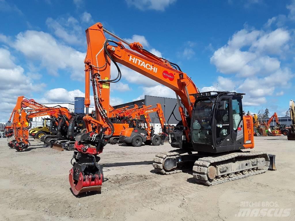 Hitachi ZX135US-6 Pelle sur chenilles