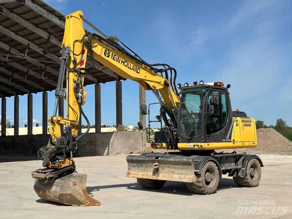 New Holland WE 150 B Pelle sur pneus