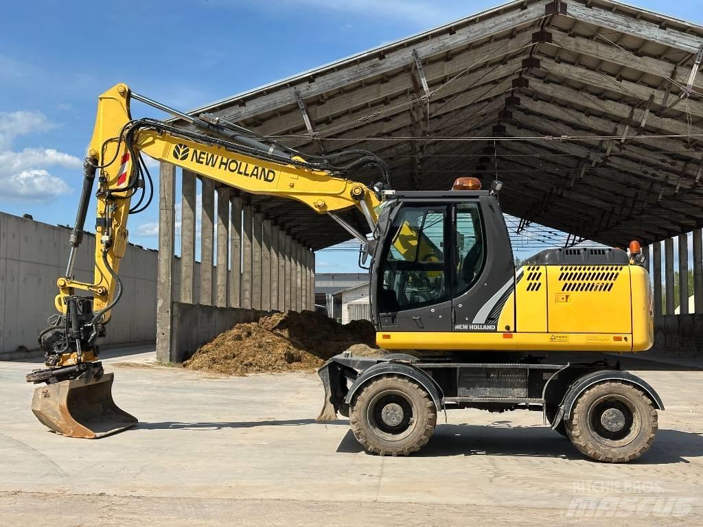 New Holland WE 150 B Pelle sur pneus