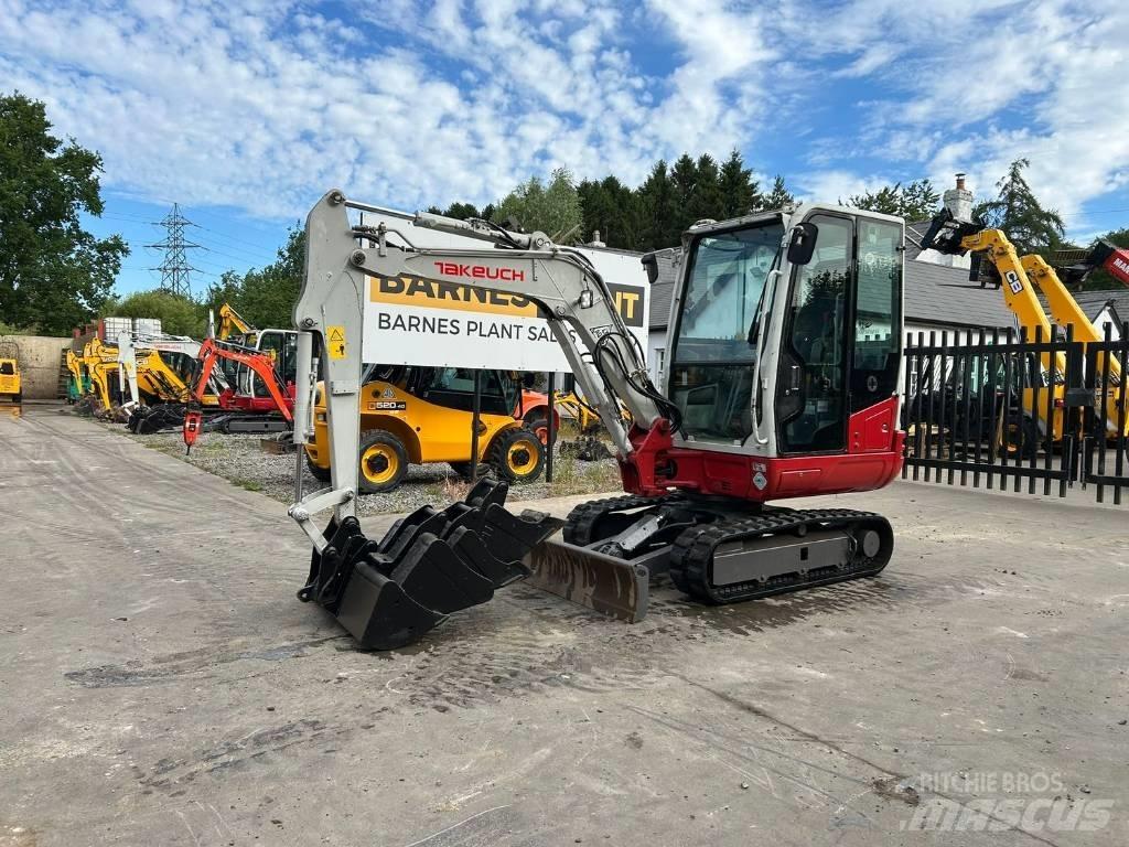 Takeuchi TB 230 Mini pelle < 7t