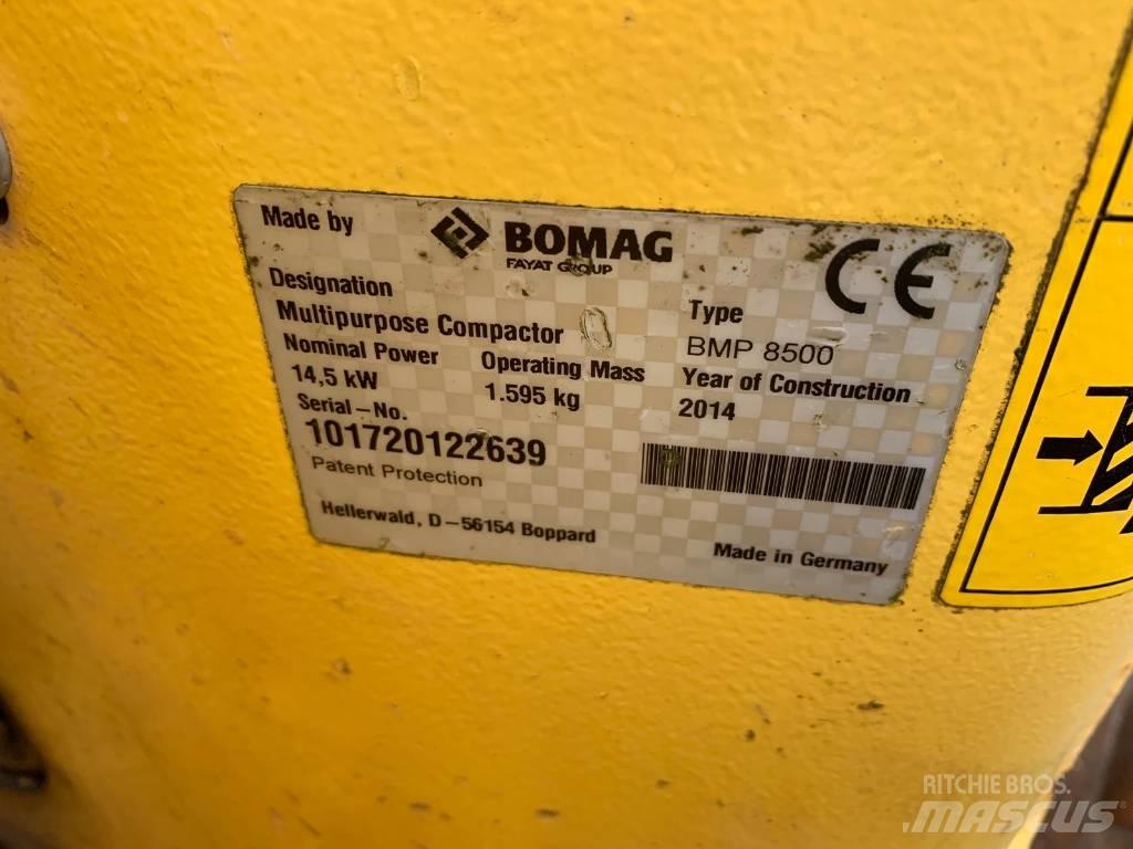 Bomag BMP 8500 Autres rouleaux