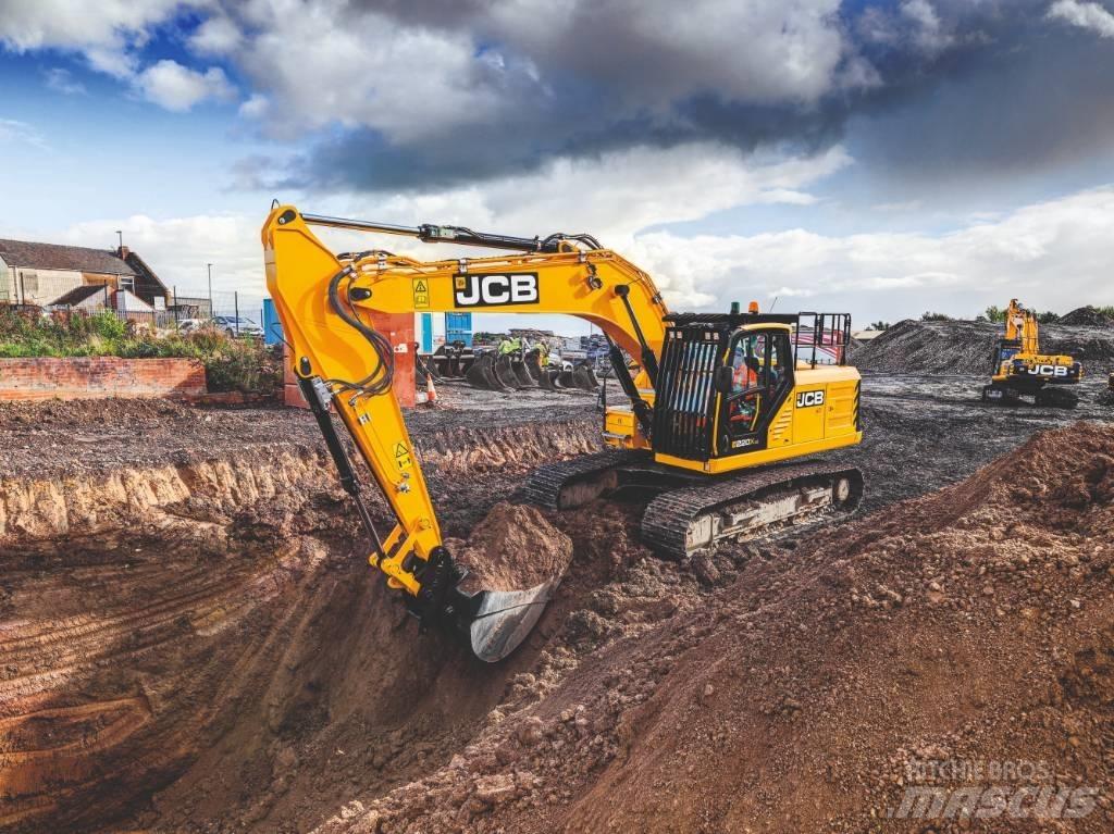 JCB 220X Pelle sur chenilles