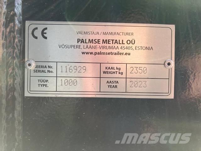 Palmse Trailer D1000 Benne céréalière