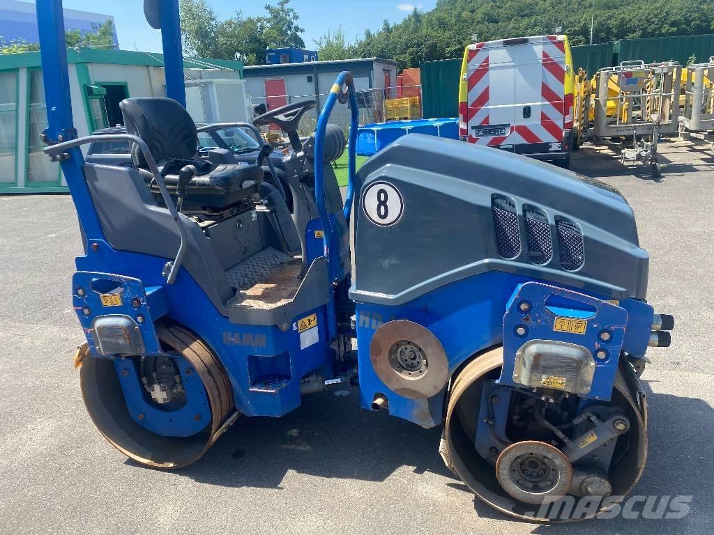 Hamm HD 12 VV Rouleaux monocylindre