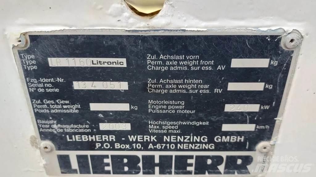 Liebherr LR 1160 Grue sur chenilles