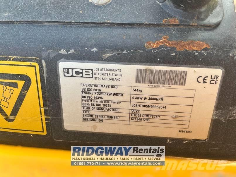 JCB HT D5 Tombereau sur chenilles