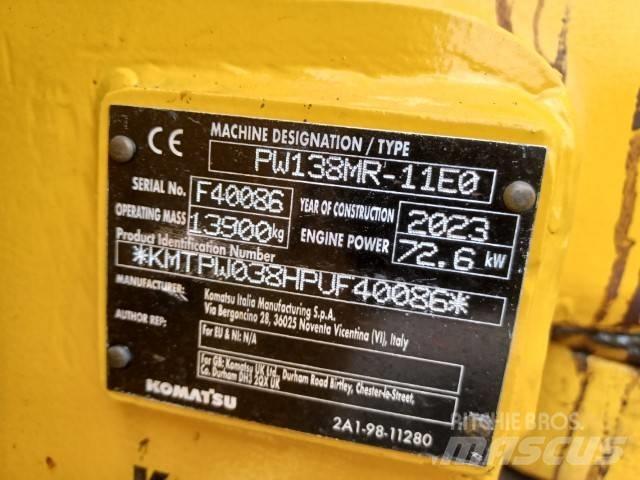 Komatsu PW138MR-11E0 Pelle sur pneus