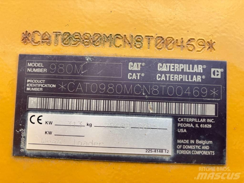 CAT 980 M Chargeuse sur pneus