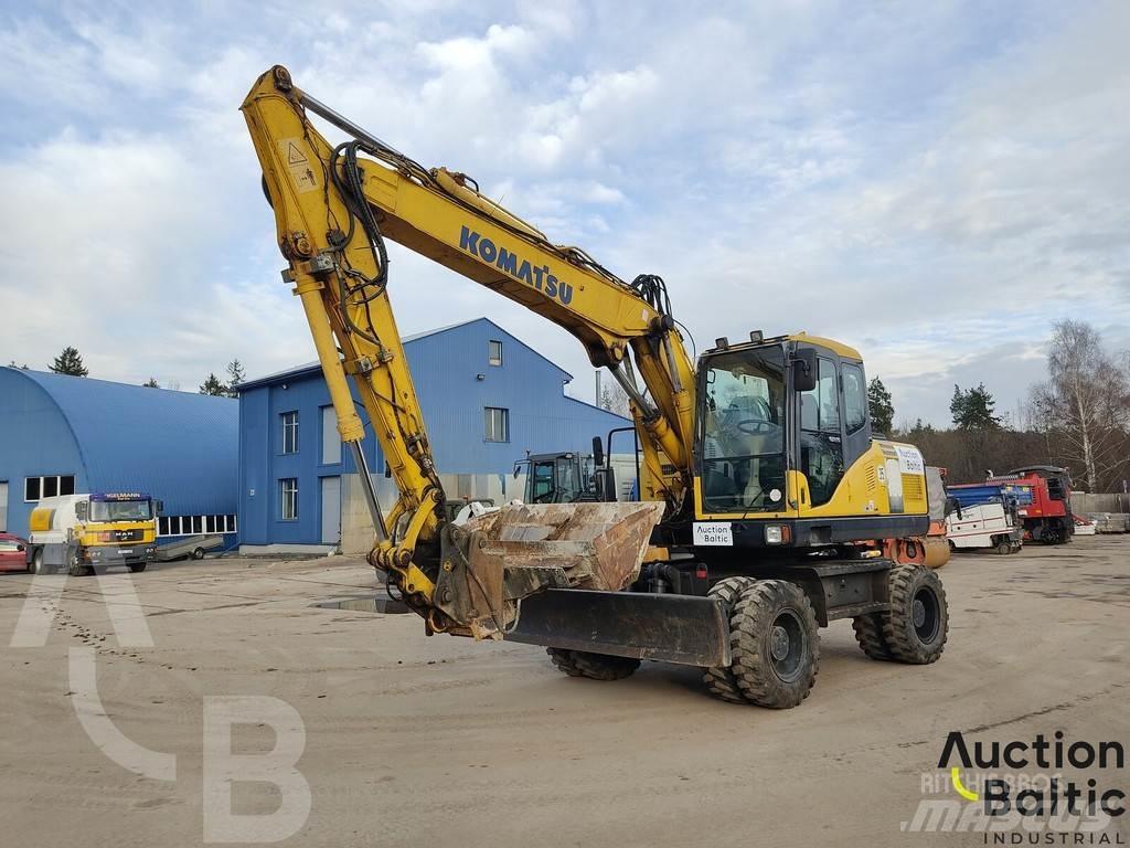 Komatsu PW160-7 Pelle sur pneus