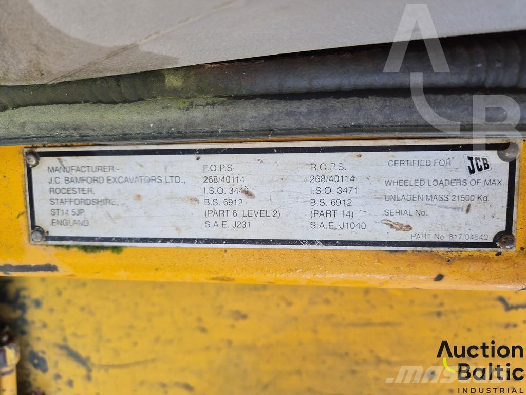 JCB 456 B ZX Chargeuse sur pneus