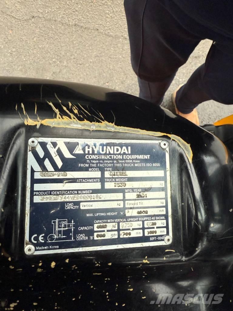 Hyundai 50 DN-9 VB Chariots diesel