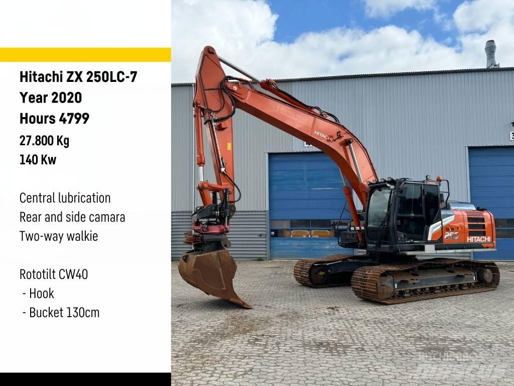 Hitachi ZX250-7 Pelle sur chenilles