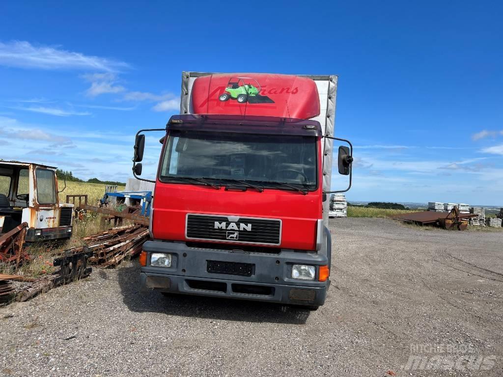 MAN 14.224 Camion plateau