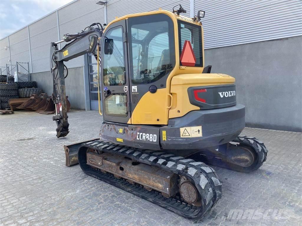 Volvo ECR88 Pelle sur pneus
