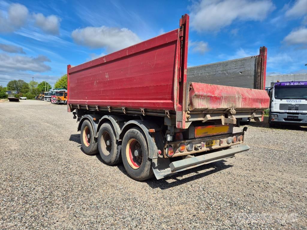 Nopa 3 axle tipper Remorque benne