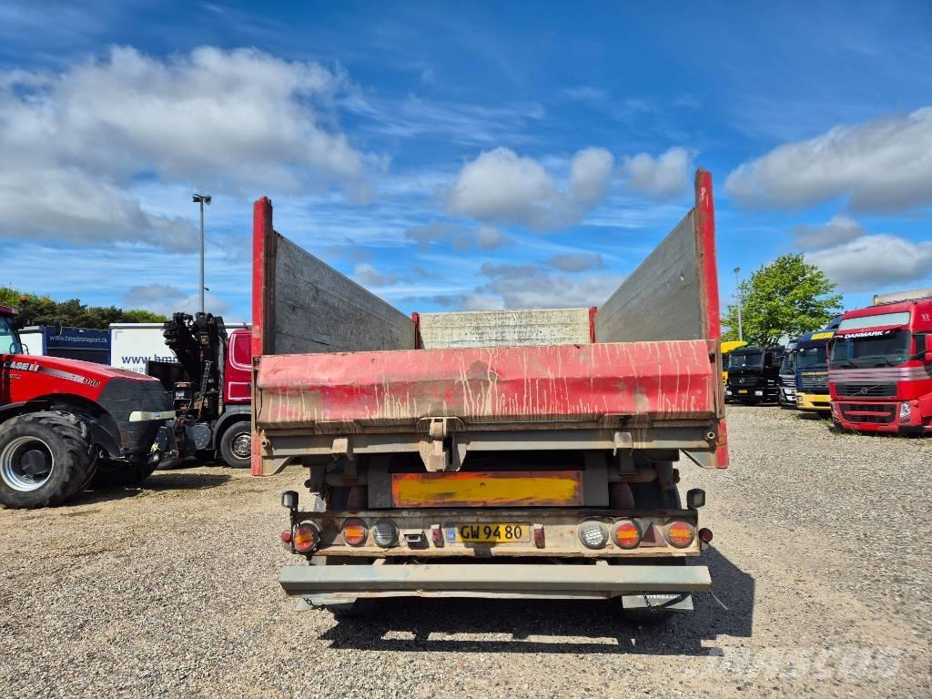 Nopa 3 axle tipper Remorque benne