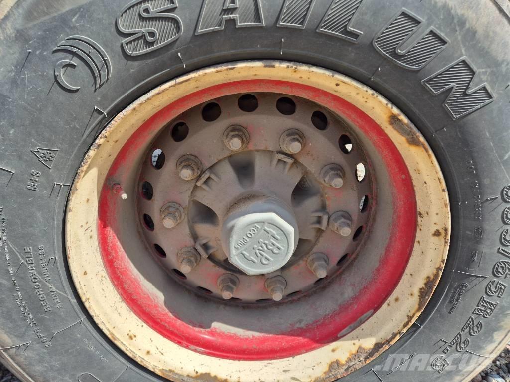 Nopa 3 axle tipper Remorque benne