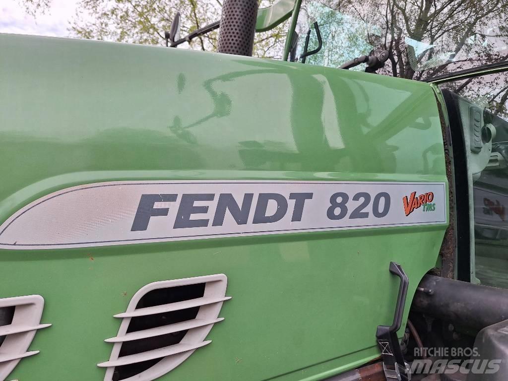 Fendt 820 Vario TMS Tracteur
