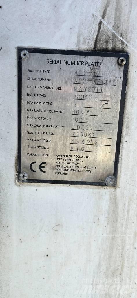 Ascendant 22-17 Camion nacelle