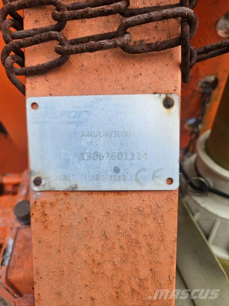 Balfor A40T Fendeuse, Scie