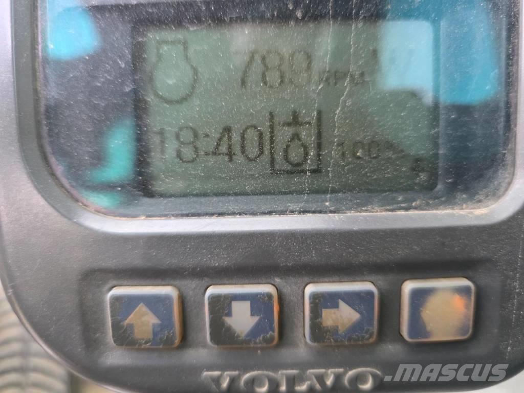 Volvo EW 205 D Pelle sur pneus