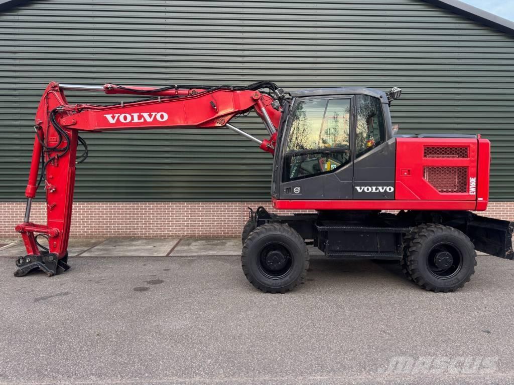 Volvo EW 160 E Pelle sur pneus