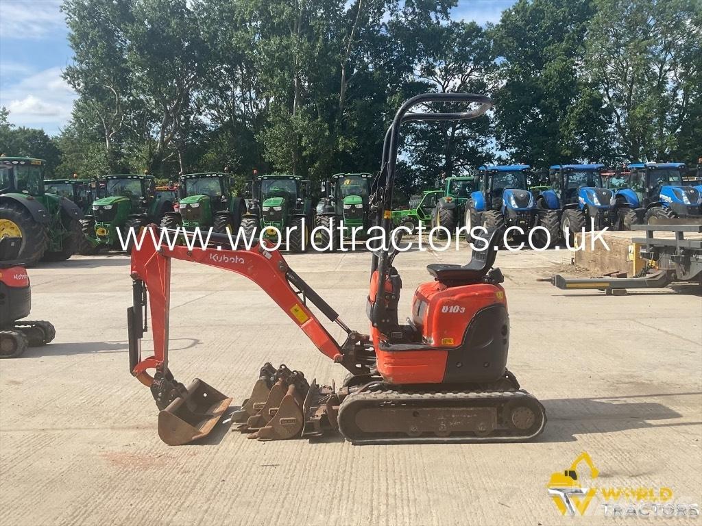 Kubota U 10-3 Mini pelle < 7t