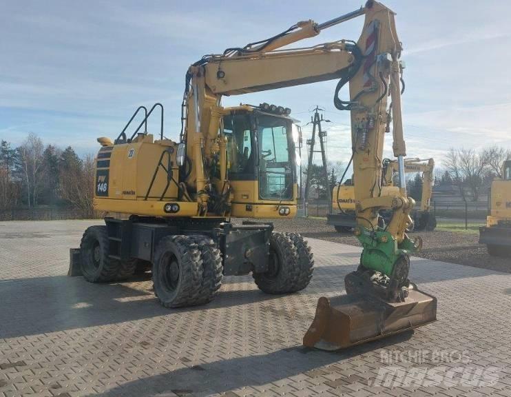 Komatsu PW 148-10 Pelle sur pneus