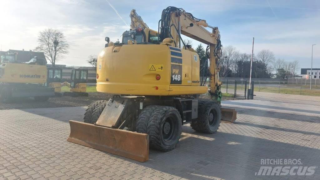 Komatsu PW 148-10 Pelle sur pneus