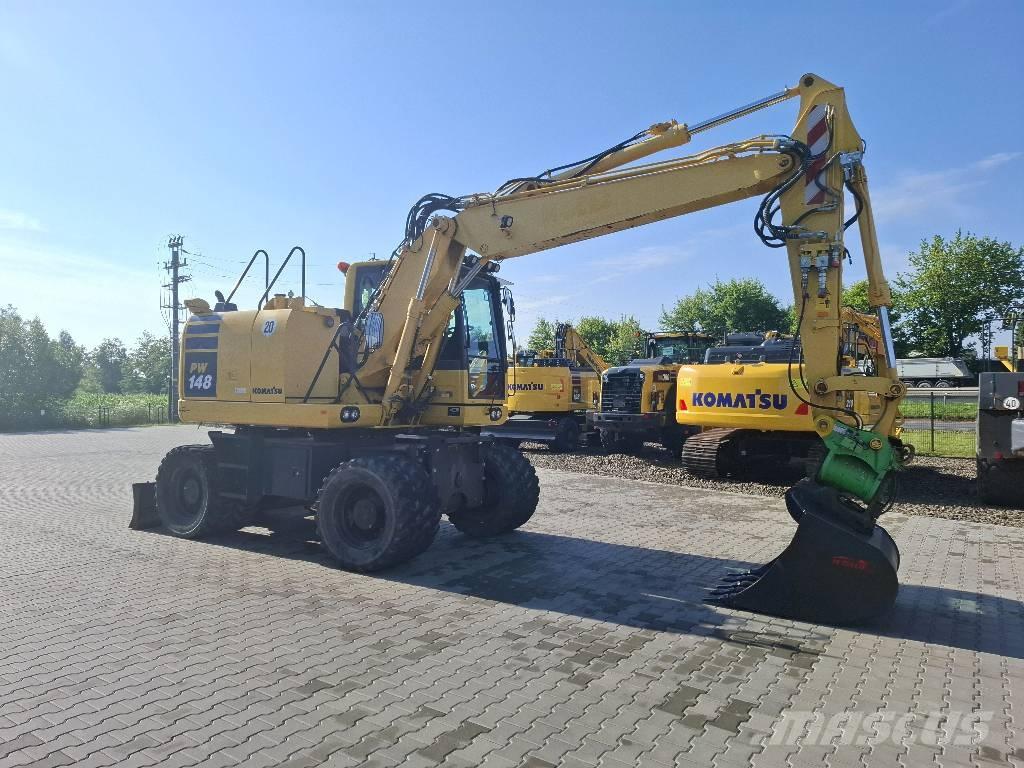 Komatsu PW 148-10 Pelle sur pneus