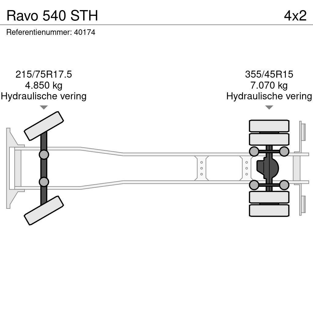 Ravo 540 STH Camion balayeur
