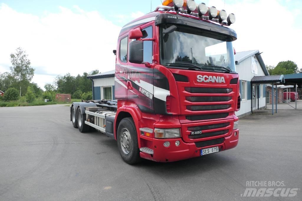 Scania R480lb6x2hsz Camion ampliroll