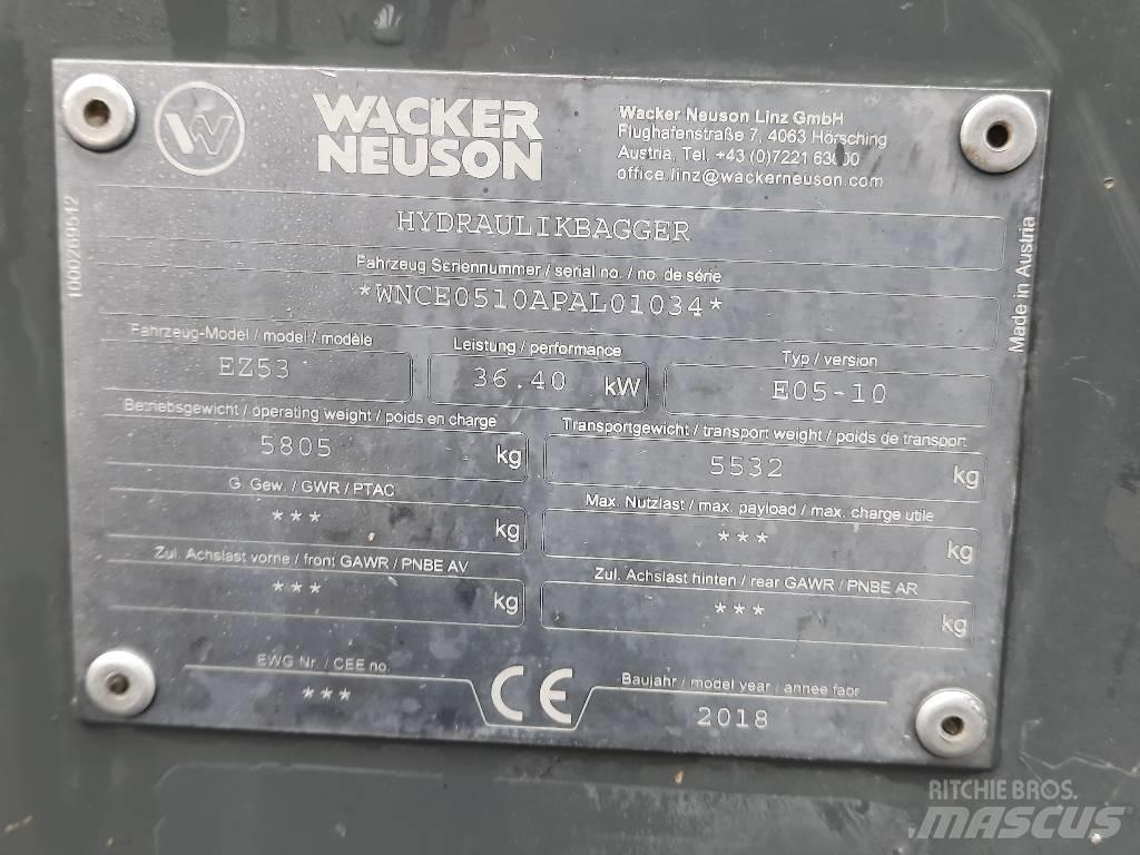 Wacker Neuson EZ 53 Mini pelle < 7t