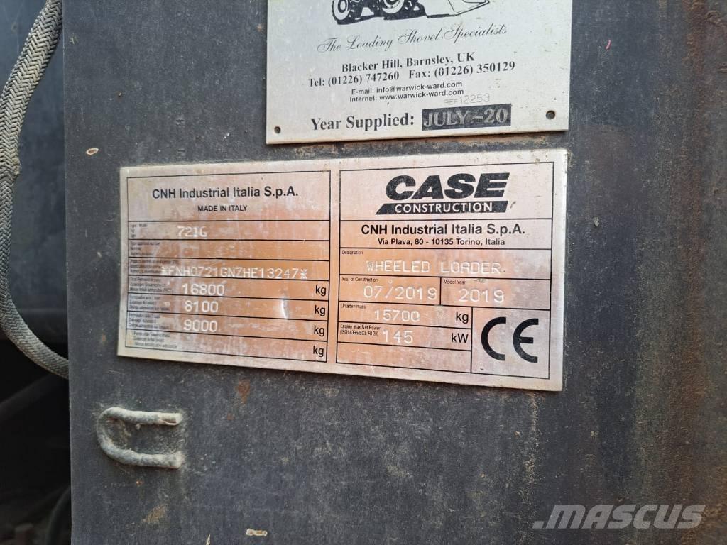 CASE 721 G Chargeuse sur pneus
