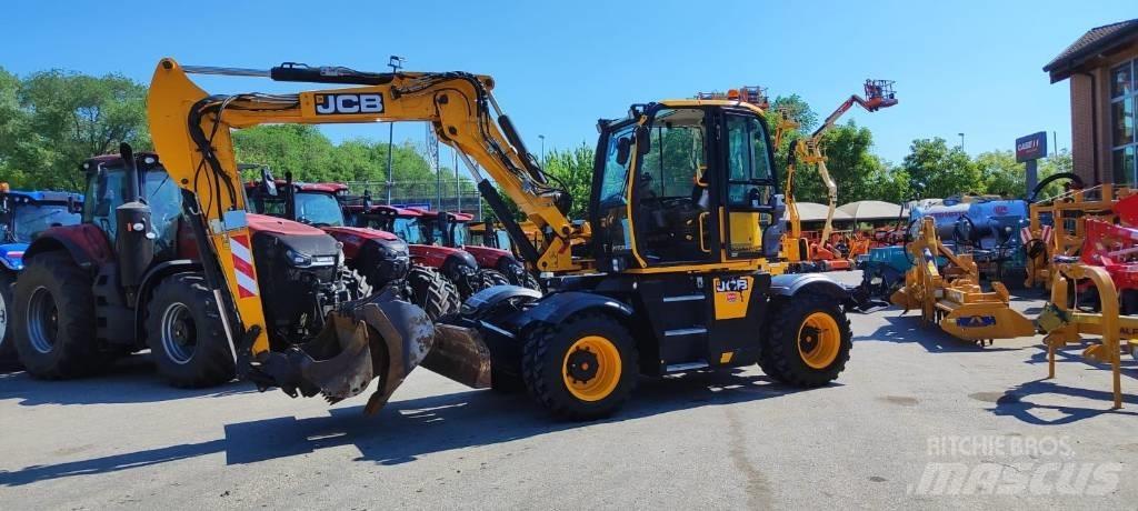 JCB Hydradig Pelle sur pneus