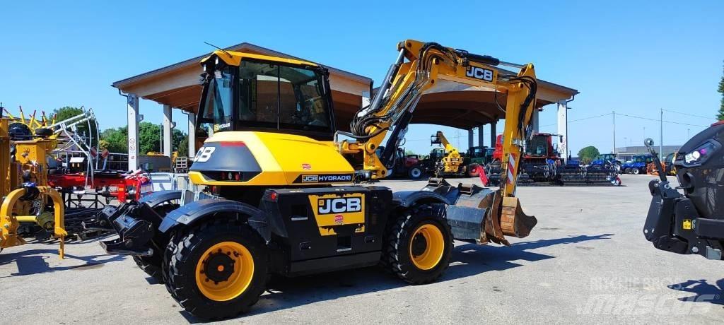 JCB Hydradig Pelle sur pneus