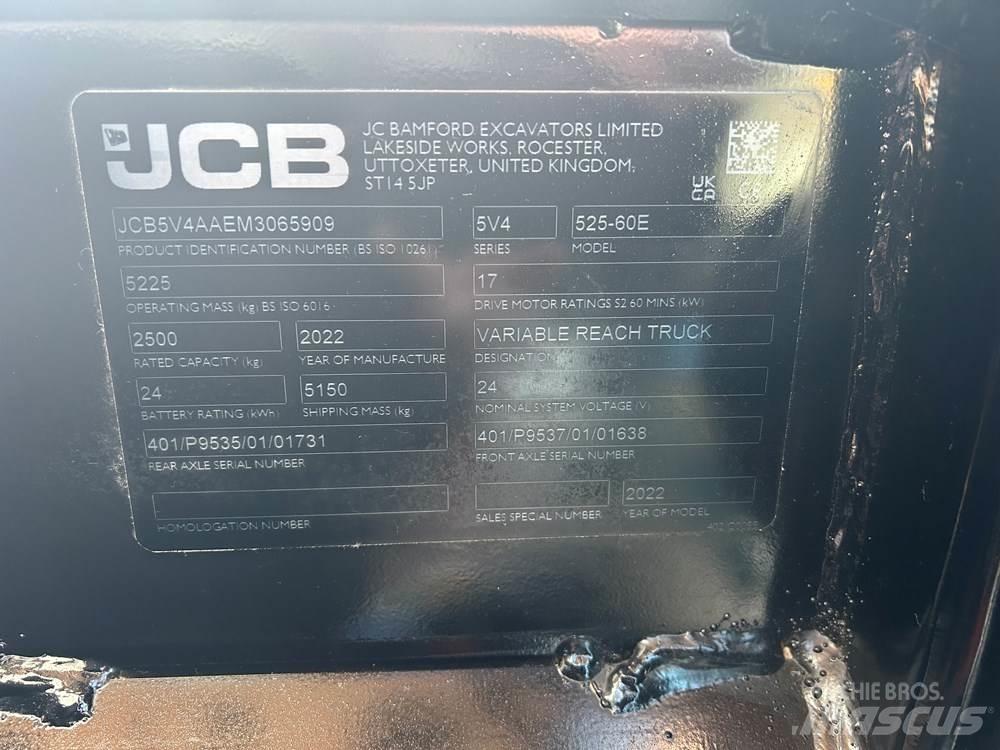 JCB 525-60 E-TECH Chariot télescopique